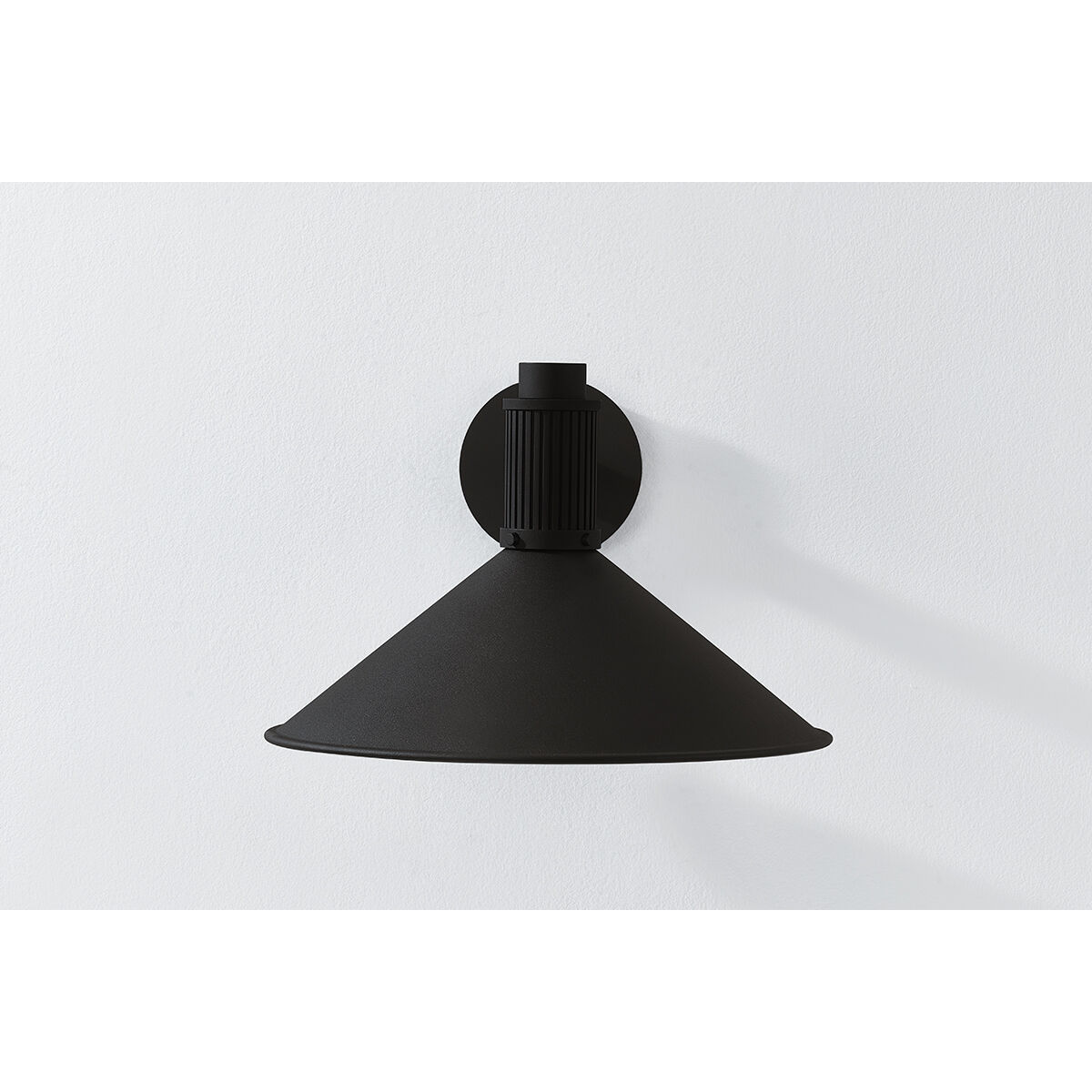 Elani 1 Light 10.5 inch Textured Black Exterior Wall Sconce